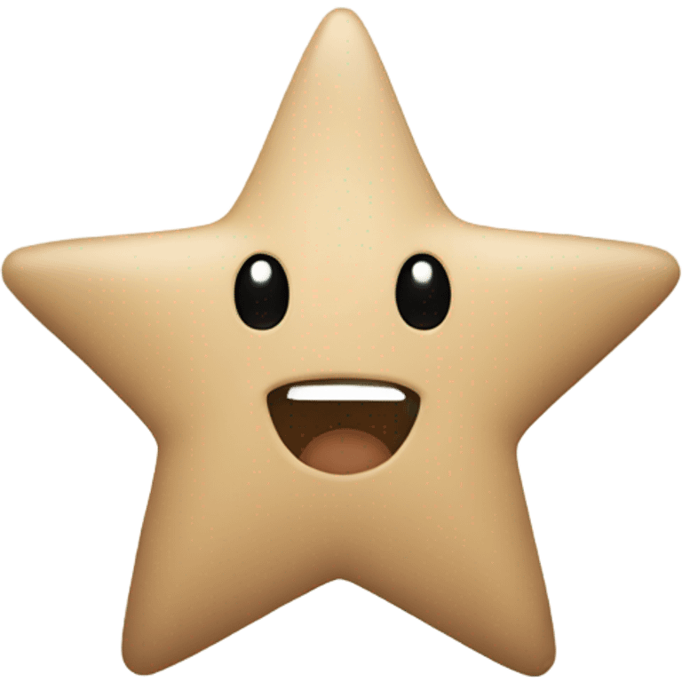 beige star emoji