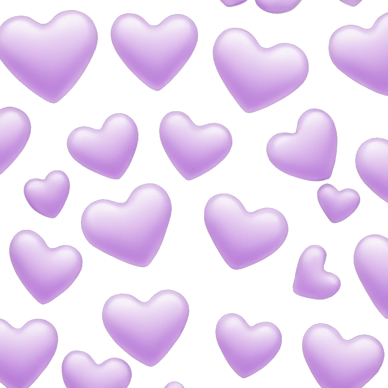 fabric softener in a purple heart shape  emoji