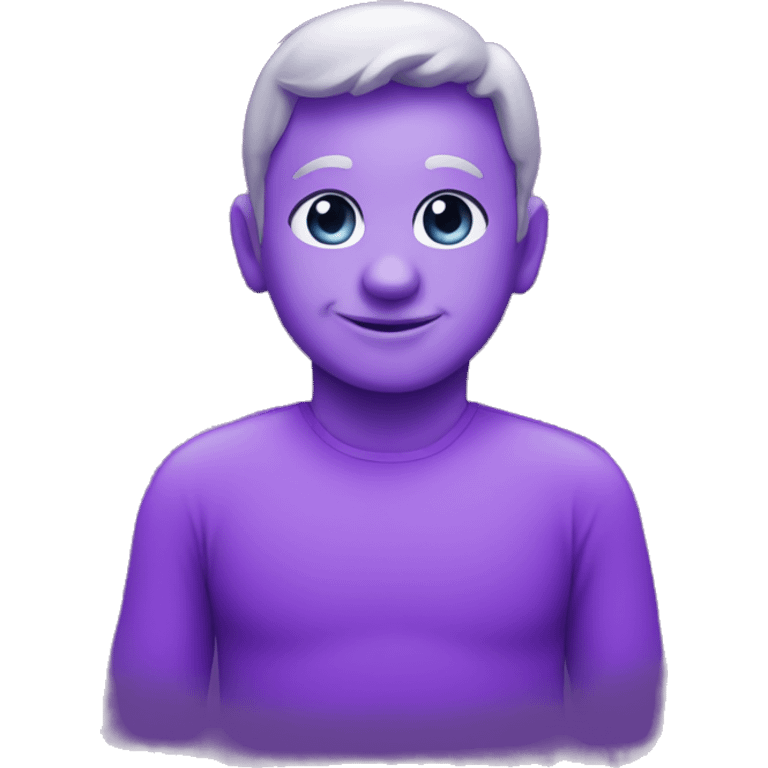 "#1" first place purple  emoji