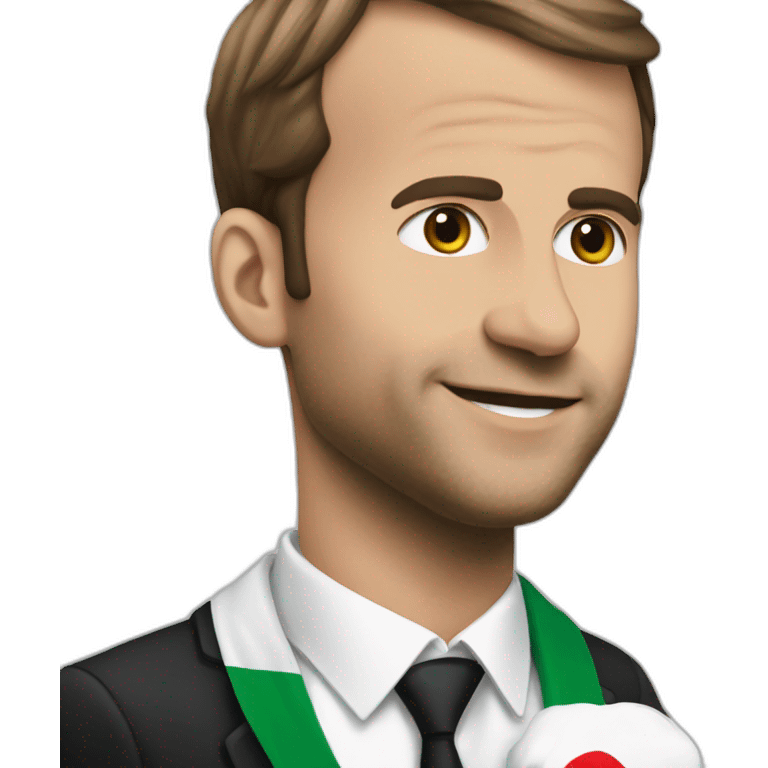 Macron pro palestine emoji