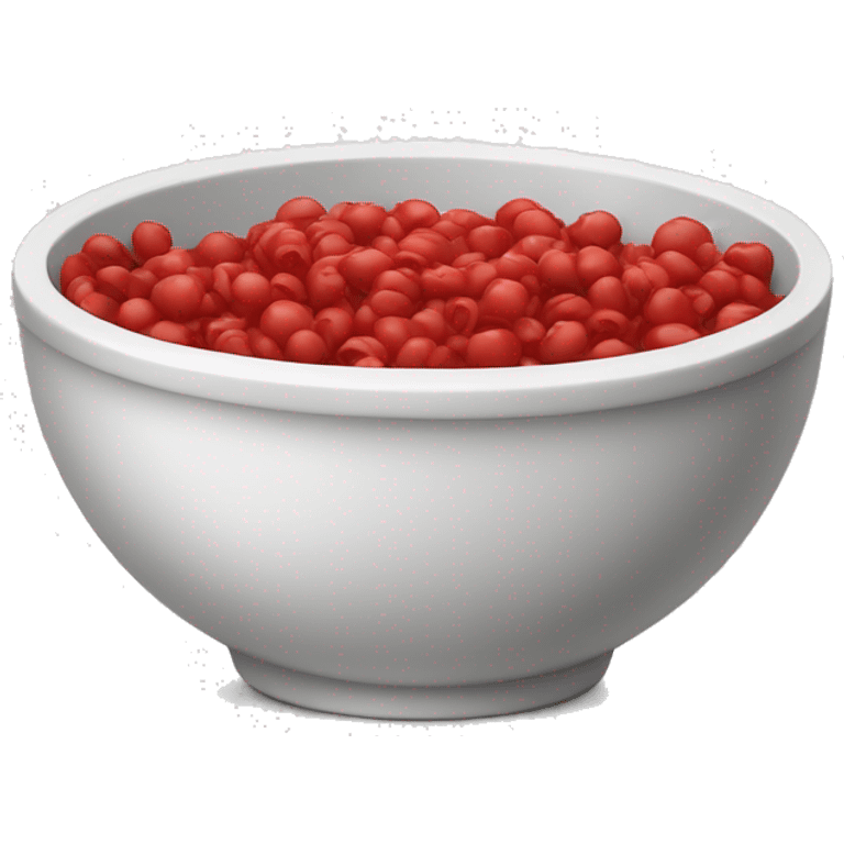 Bowl Red emoji