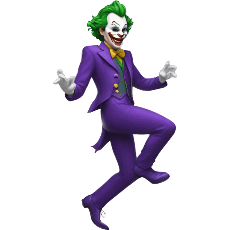 Joker and dance emoji