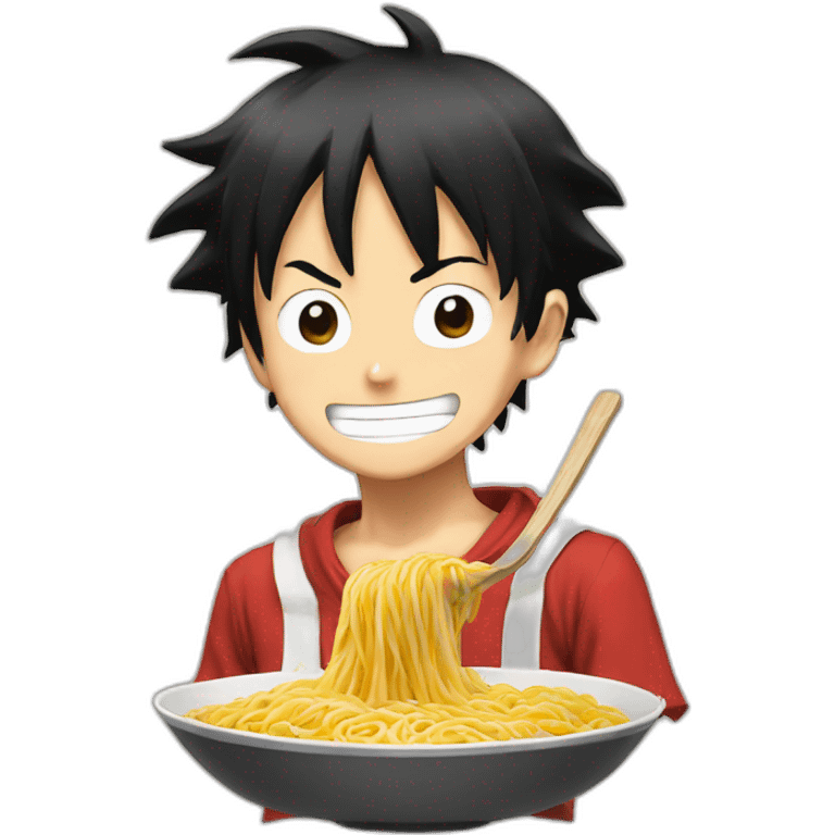 luffy ramen emoji