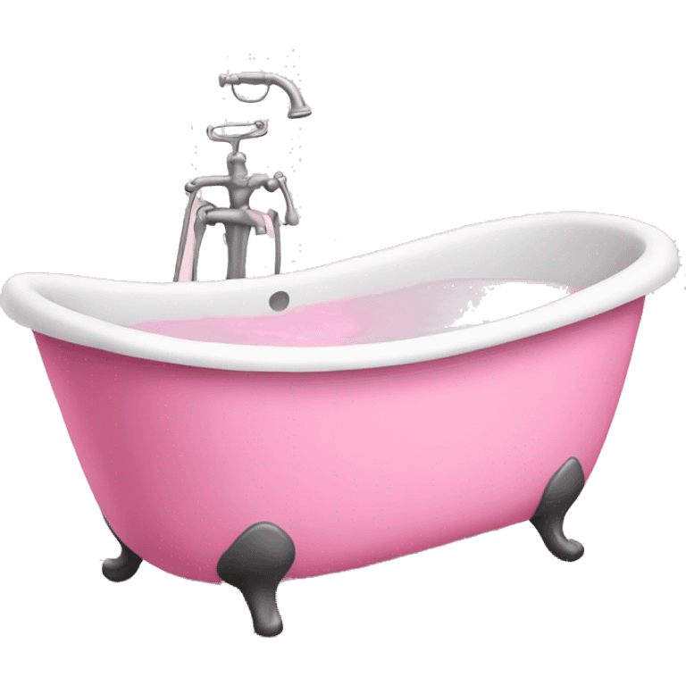 Pink Bath  emoji