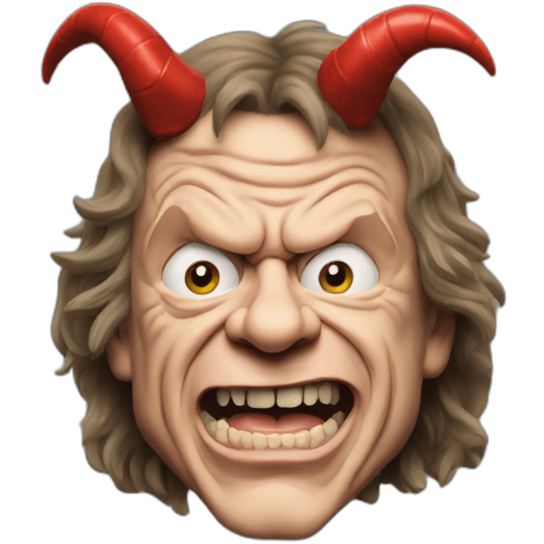 Angus young devil acdc emoji