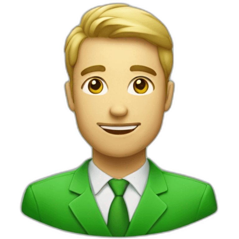 Fais moi un bouton validé de couleur vert emoji