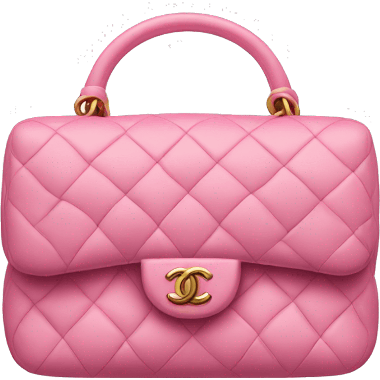 pink chanel bag emoji