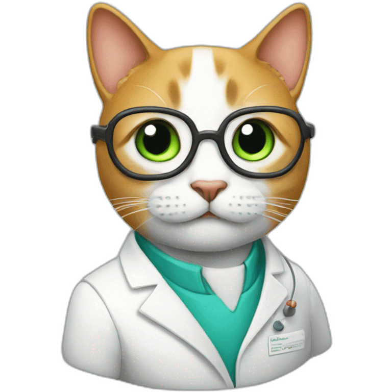 Science cat emoji