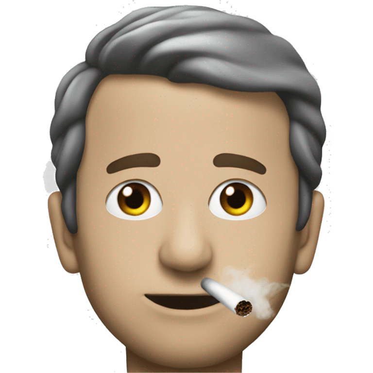 Macron smoke emoji