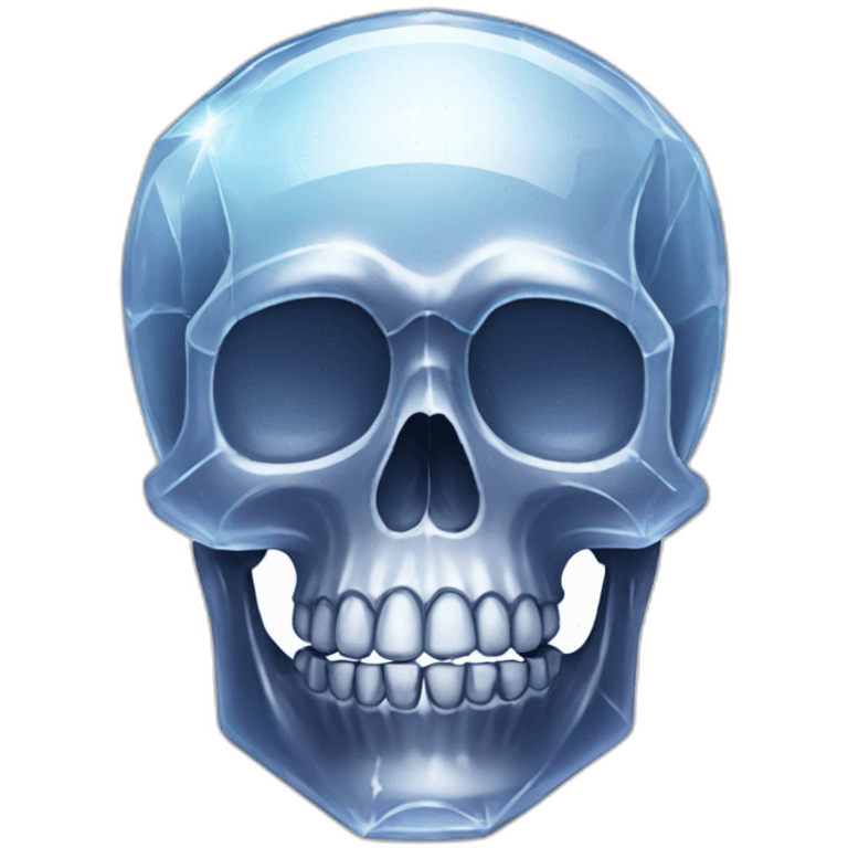 Crystal skull emoji