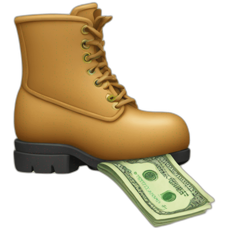 Money in the boot emoji