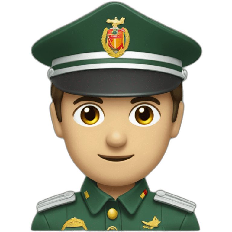 Guardia civil tricornio emoji