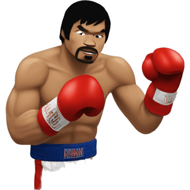 Pacquiao boxing emoji