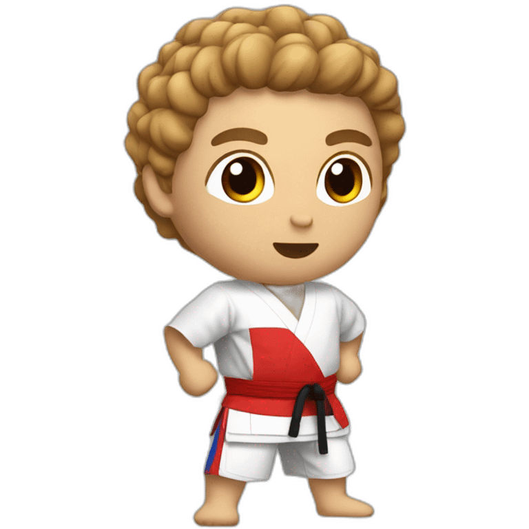 Teakwondo player emoji