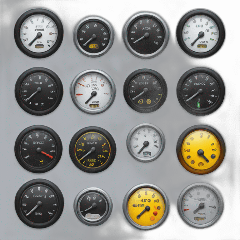 Car instruments emoji