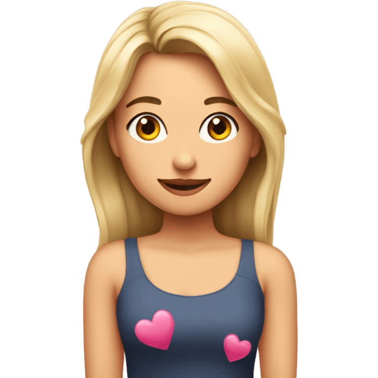 Simona tu emojy with hearts emoji