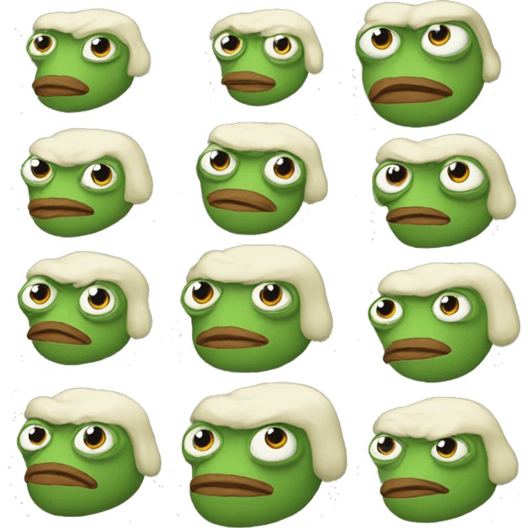 Pepe evolution emoji