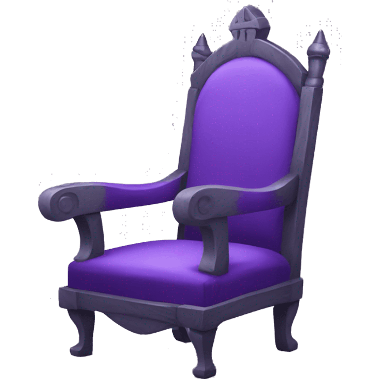 purple throne emoji