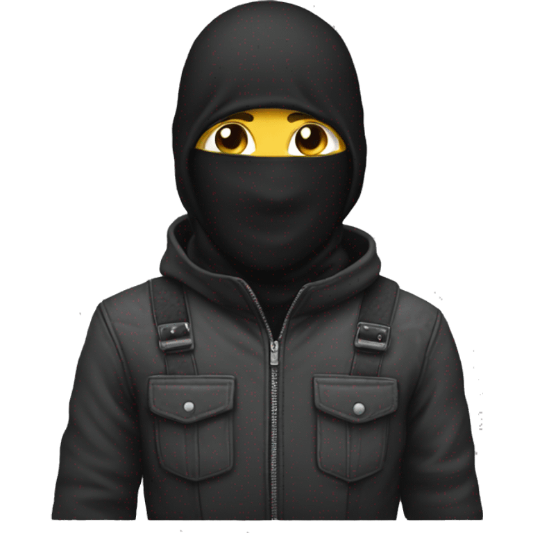 balaclava no cat emoji