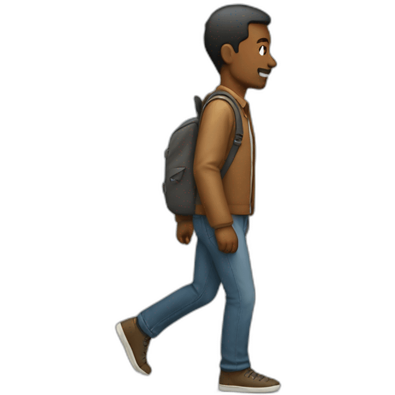 man walking emoji