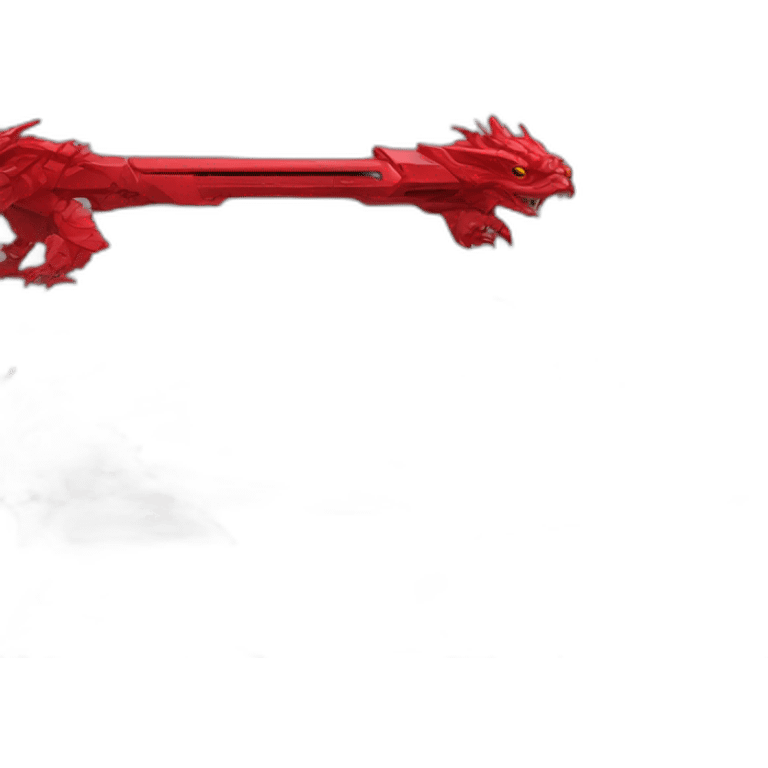 crazy-funny-cyberpunk-red-dragon-head-star-wars-laser-sword-red emoji