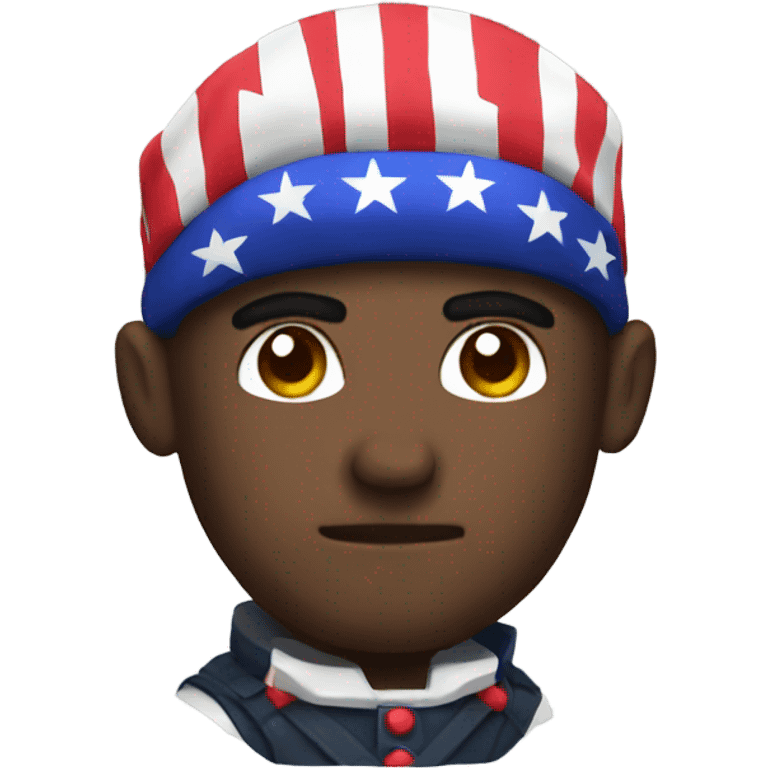 Pixel patriot  emoji