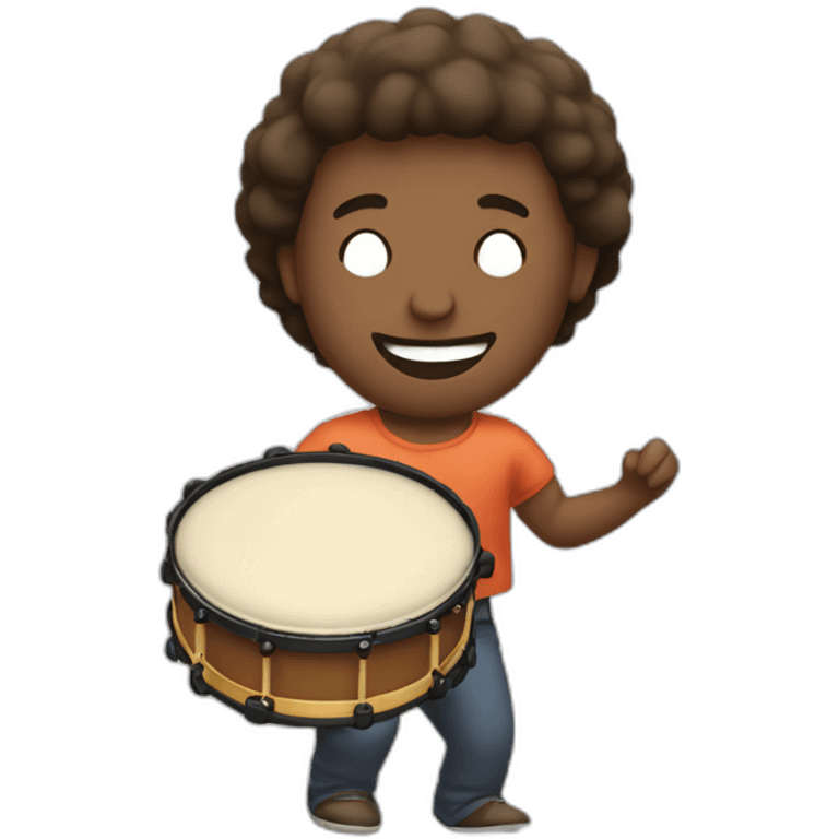 tambourine man emoji