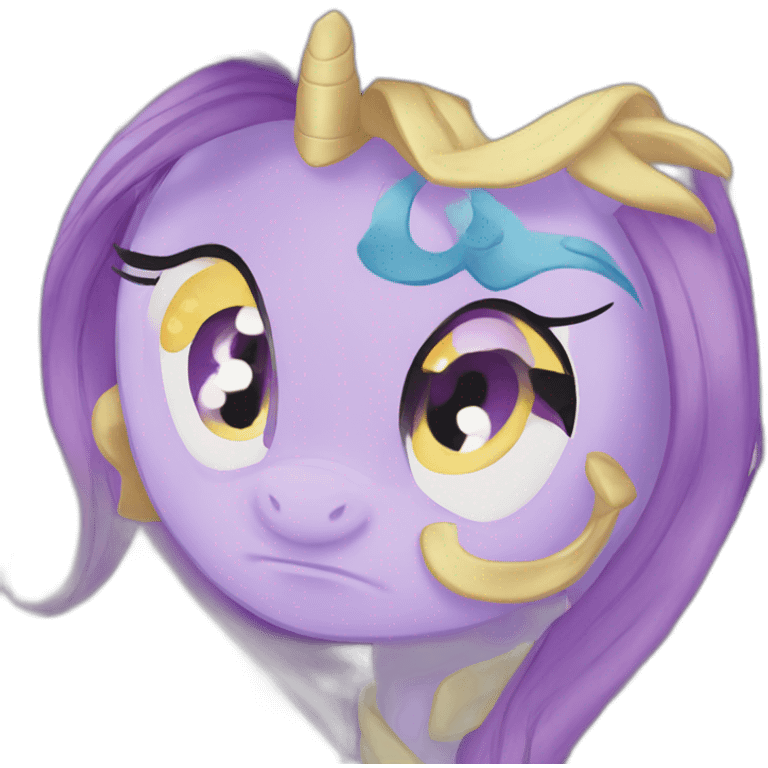 my little pony critical emoji