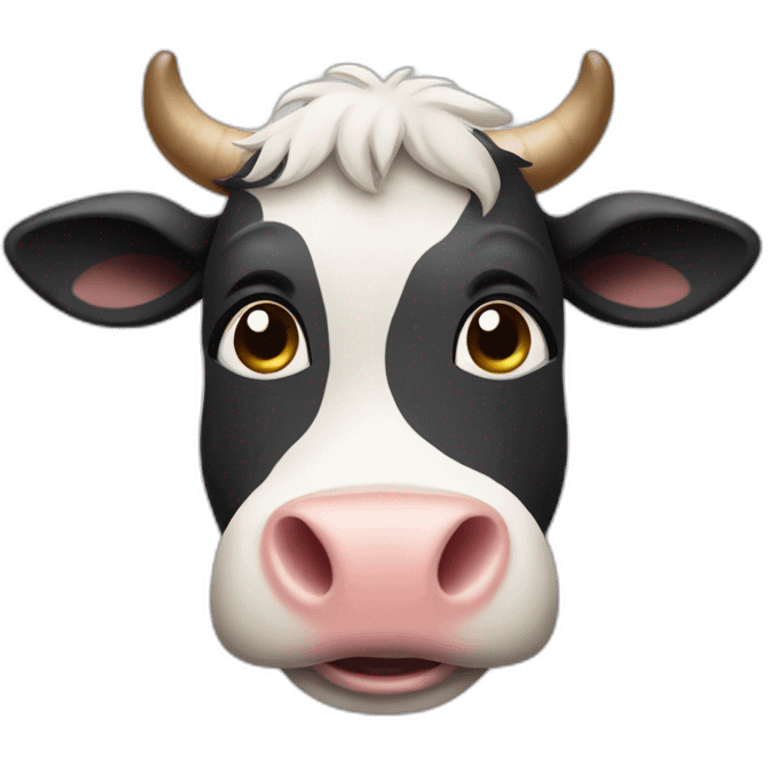 happy animal cow emoji