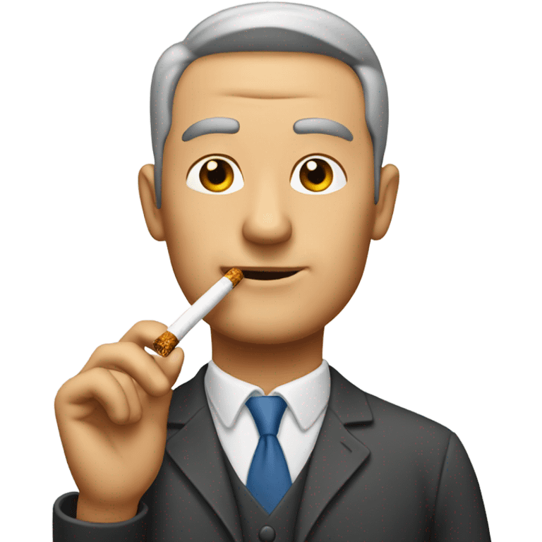 Man cigarettes  emoji