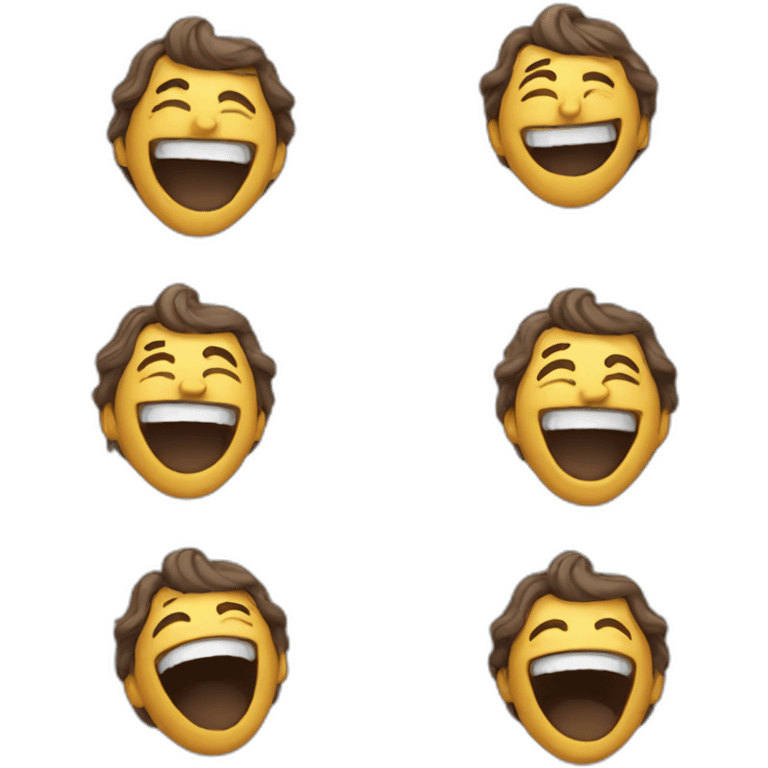 some dude laughing emoji