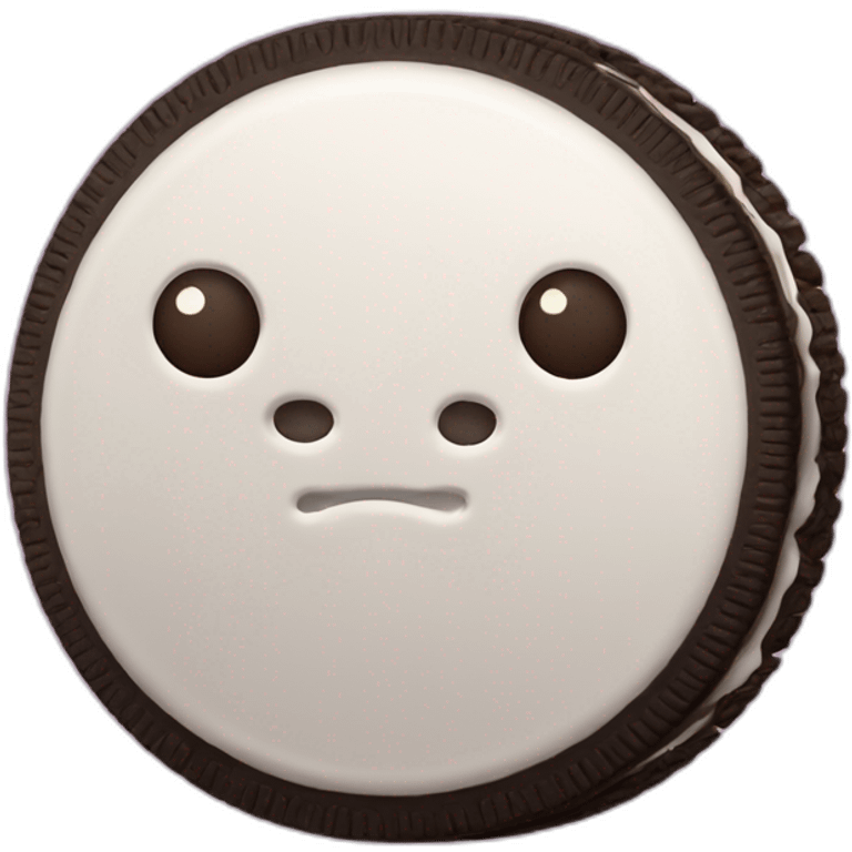 Oreo with chiken flavour emoji