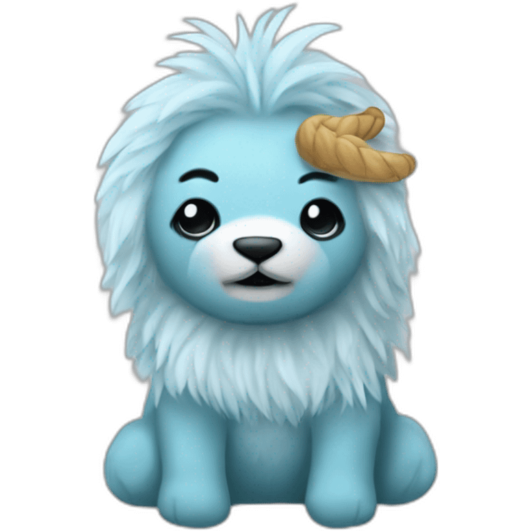 un peluche marvado emoji