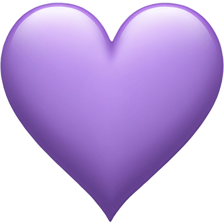 Light Purple Heart  emoji