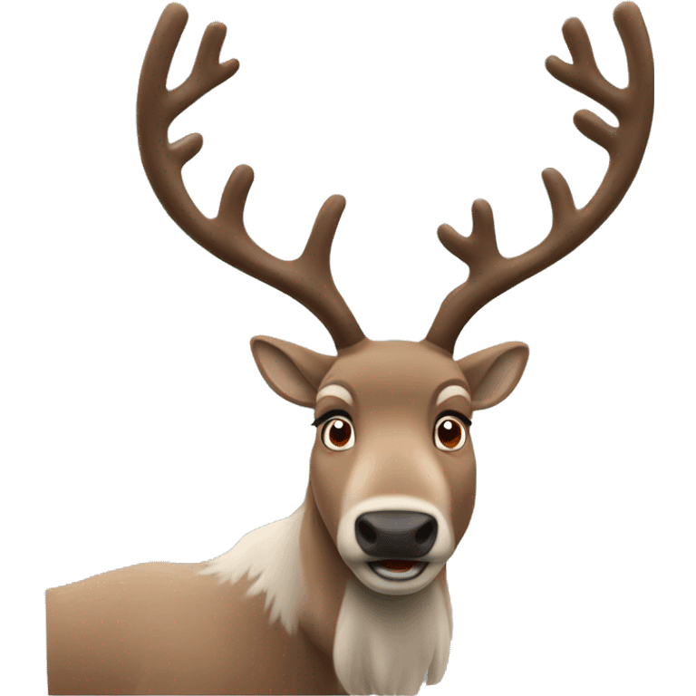 Sven the reindeer emoji