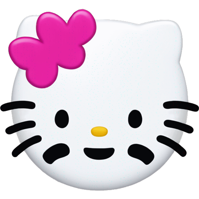 hello kitty face  emoji