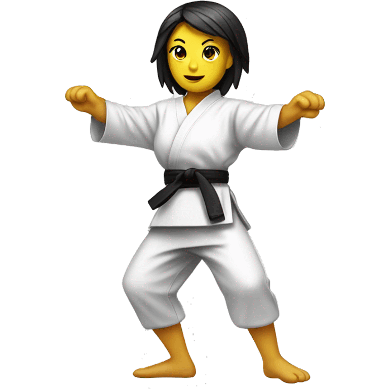 karate female china chicken emoji