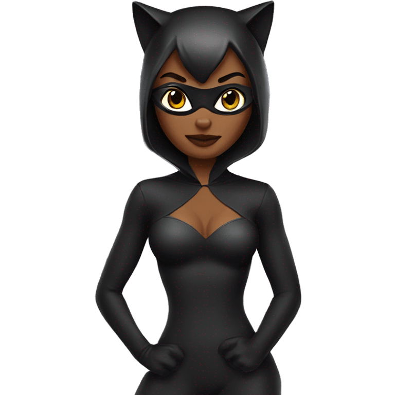 Cat woman emoji