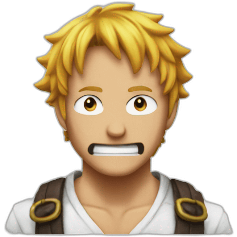 The one piece emoji