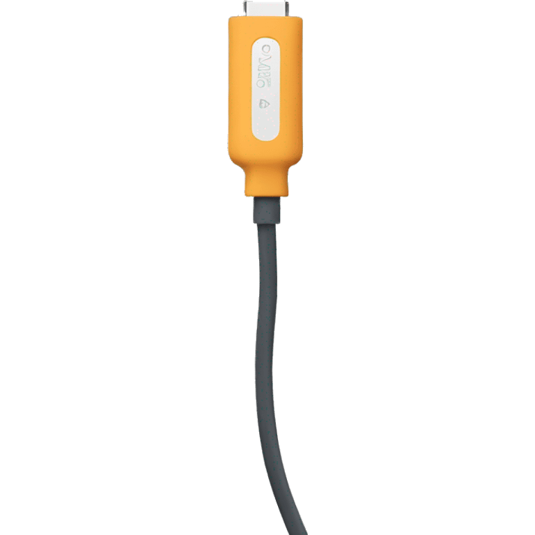 charging cable with muscles emoji