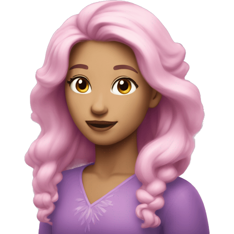 pastel pink and purple aurora  emoji