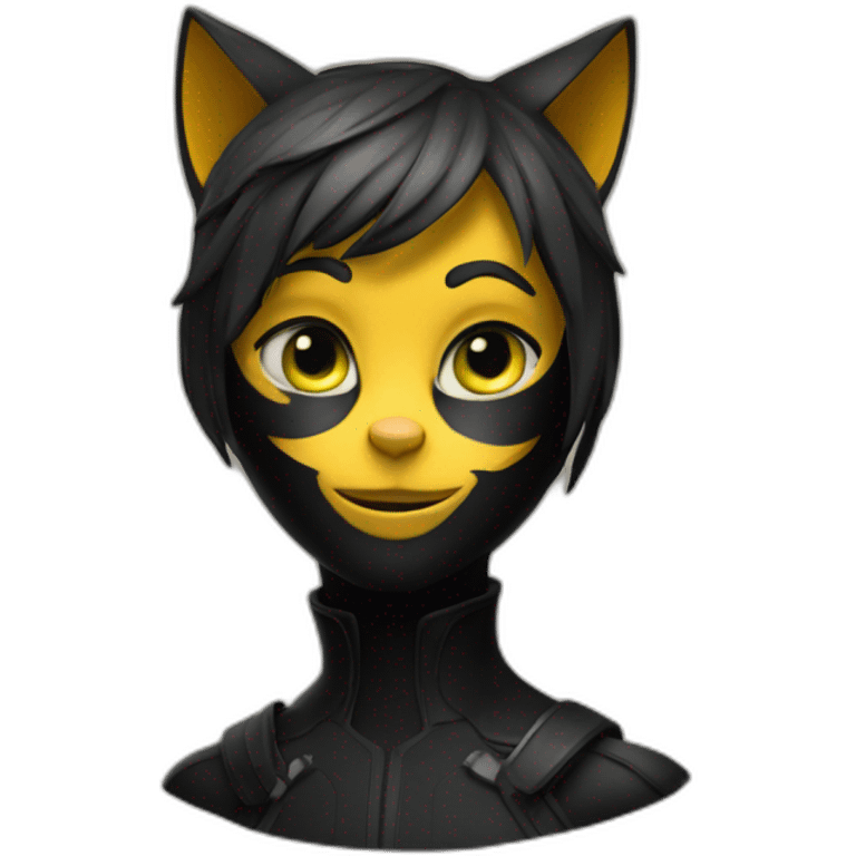 Miraculous cat noir emoji