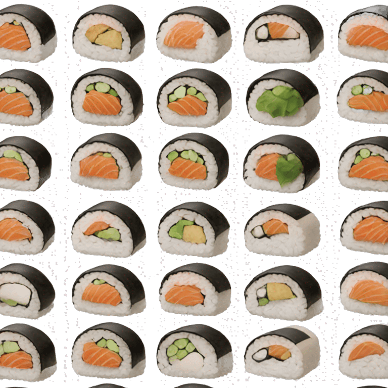 Sushi roll emoji