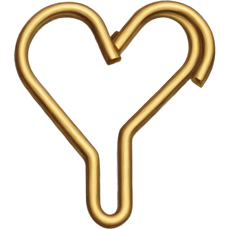 paper clip heart emoji