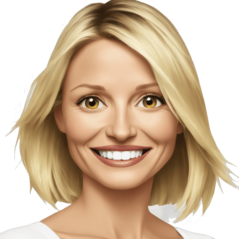 Cameron diaz good morning emoji