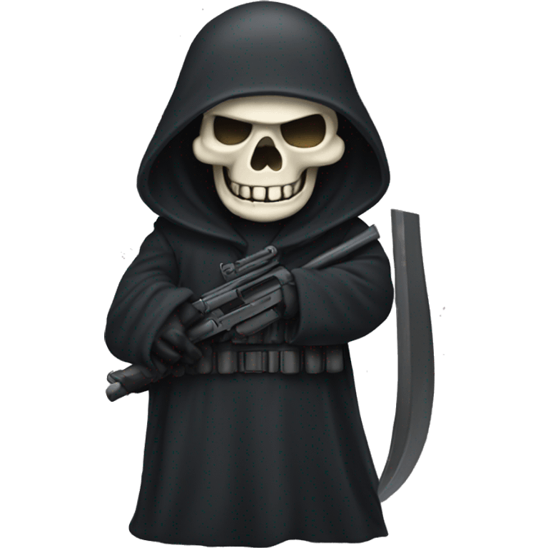 Military grim reaper emoji