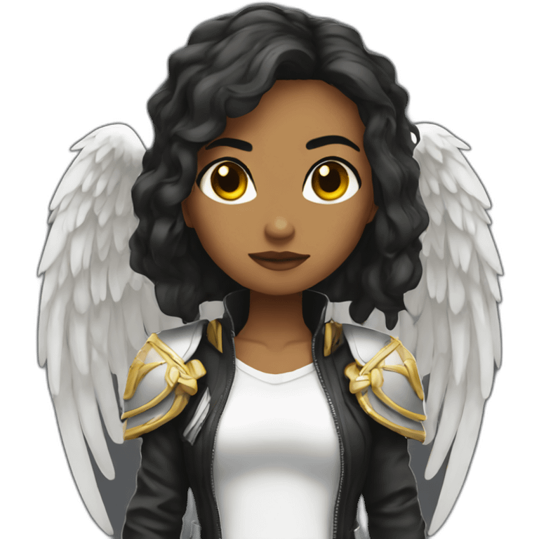 Badass angel emoji