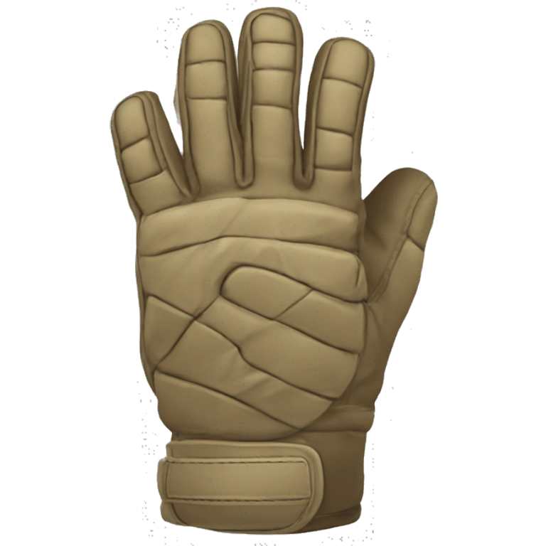 tactical glove emoji