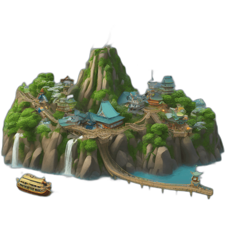 tokyo-disney-sea-mountain emoji