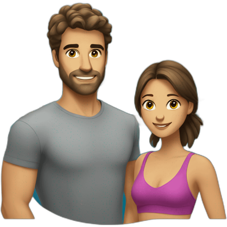 bastien and ines in rio emoji